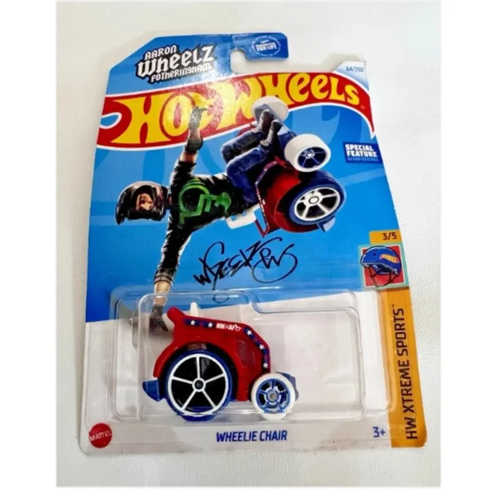 Hot Wheels Wheelie Chair HW Xtreme Sports 3/5 Aaron Wheels